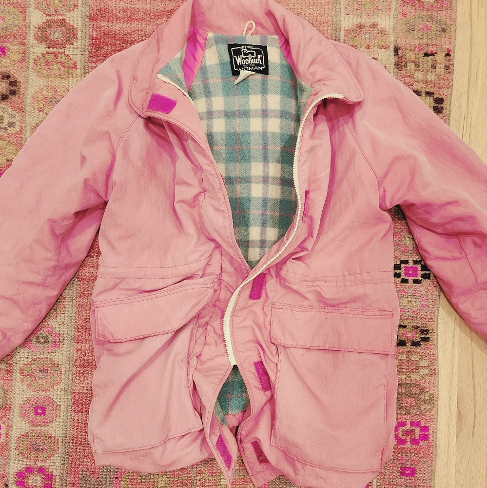 Vintage Woolrich Woman water resistant Coat